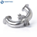 Stainless Steel Sanitary Pipe Fitting 45 90 degree Tri Clamp Elbow with cheap prices